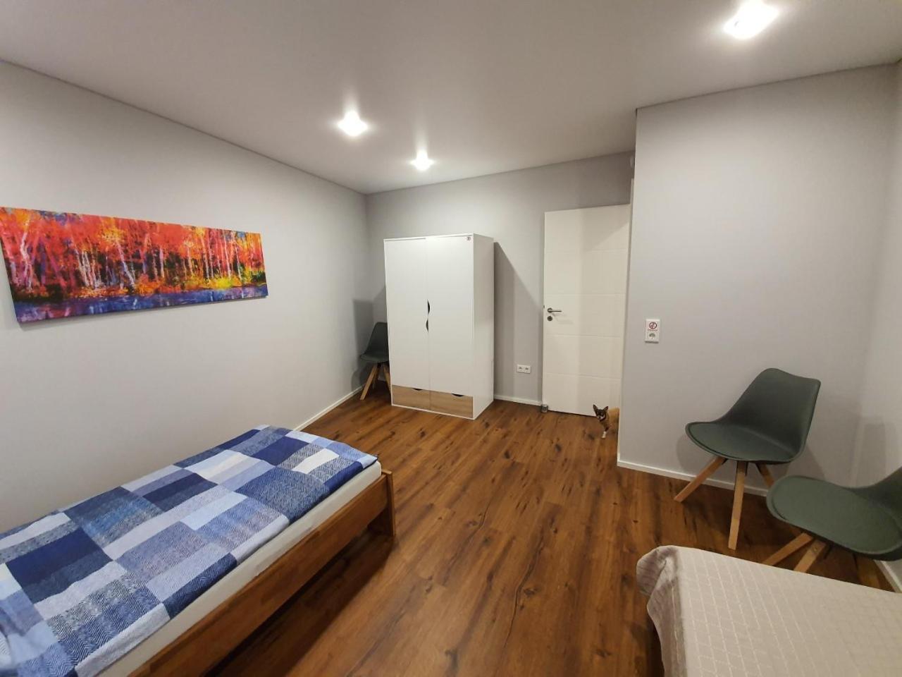 Handwerkerwohnung - Monteurunterkunft Crumstadt ภายนอก รูปภาพ