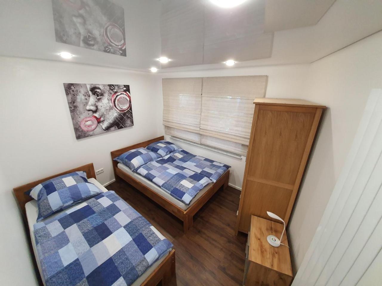 Handwerkerwohnung - Monteurunterkunft Crumstadt ภายนอก รูปภาพ